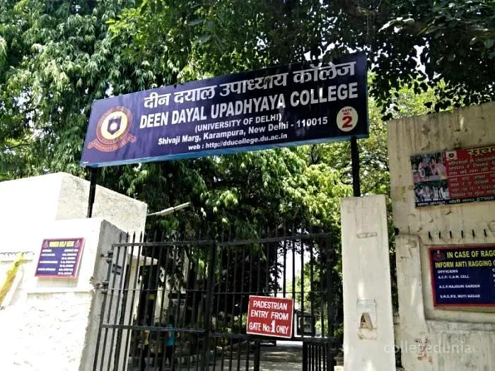 Deen Dayal Upadhyaya College Delhi