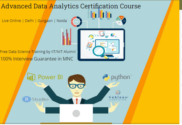 Data Analyst Course in Delhi, 110098. Certification for “Business Analyst Course” in Delhi NCR. [ 100% Job in MNC] “New Year Offer 2025”, Free Demo, Excel, SQL, Power BI, Tableau, Alteryx, Python Data Science and Oracle Analytics, Analytics Training Center in Delhi NCR – SLA Consultants India,