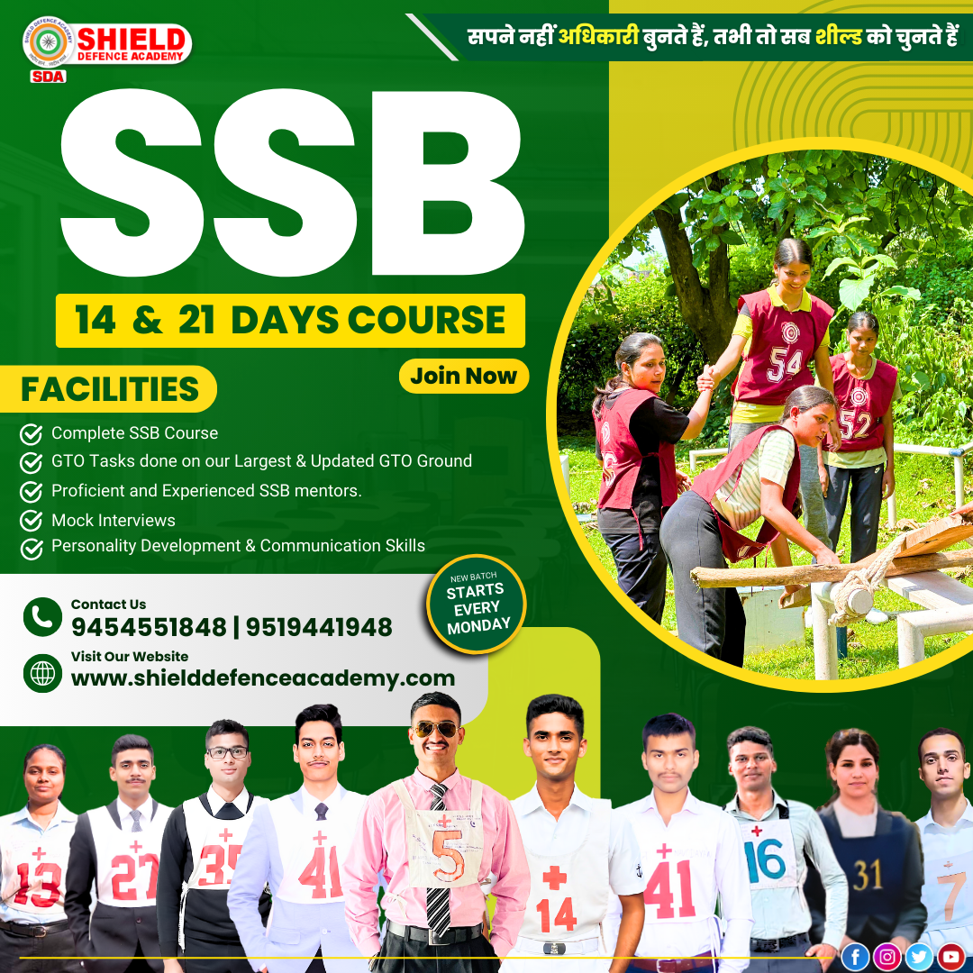 Best SSB Interview Coaching In Lucknow, India