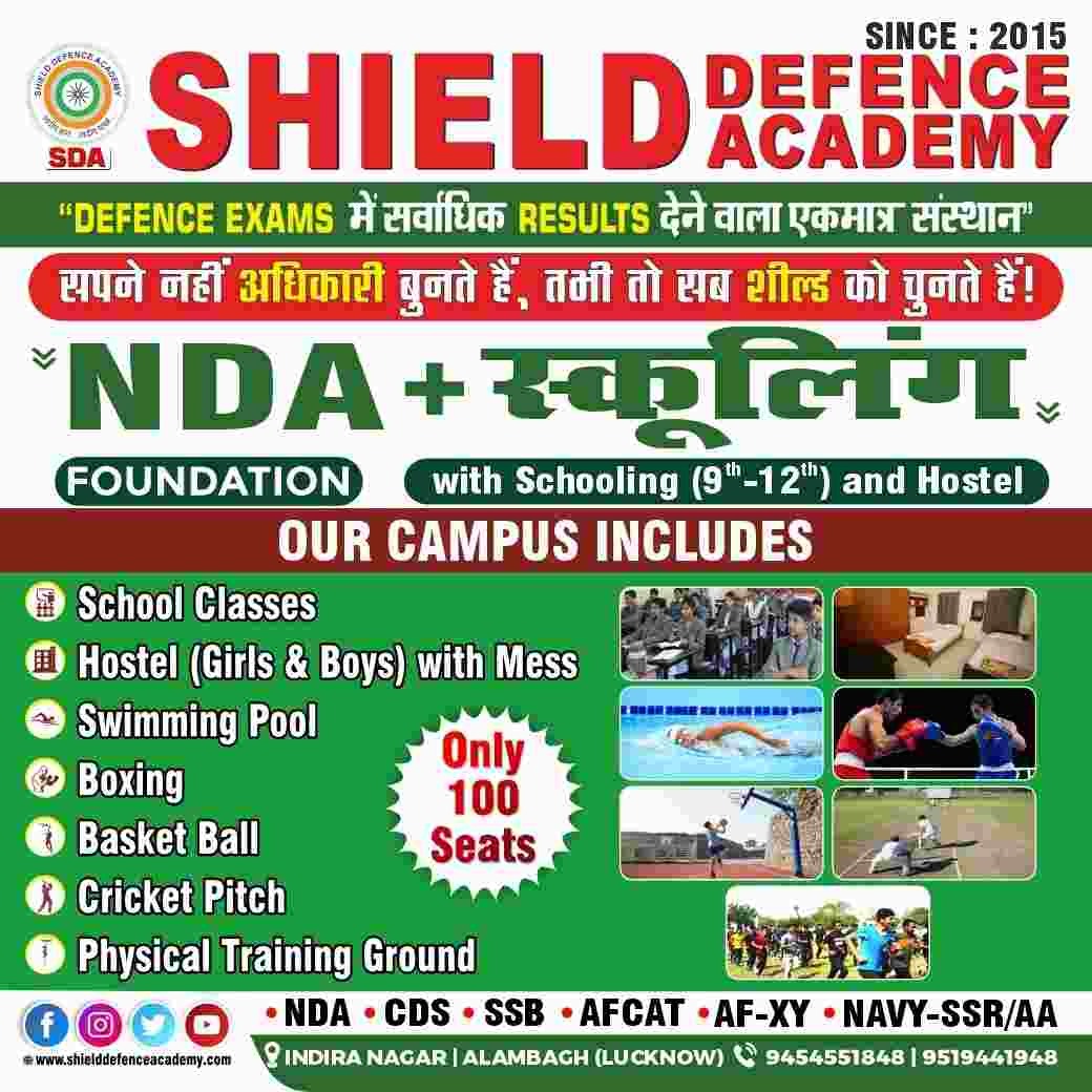 Best AFCAT Coaching In Lucknow 2025- Shield Defence Academy