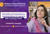 Vajirao and Reddy IAS Institute – Best UPSC Coaching Institute in Delhi