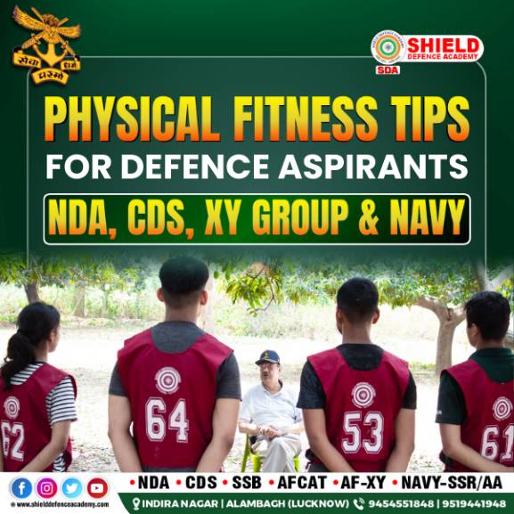 NDA coaching in lucknow : Physical Fitness Tips