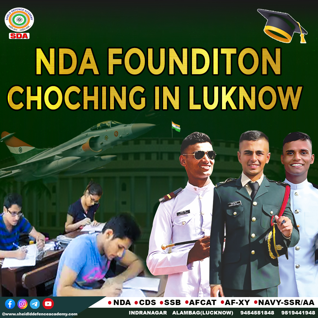 Best NDA Foundation Coaching in Lucknow: NDA With 11th+12th Schooling
