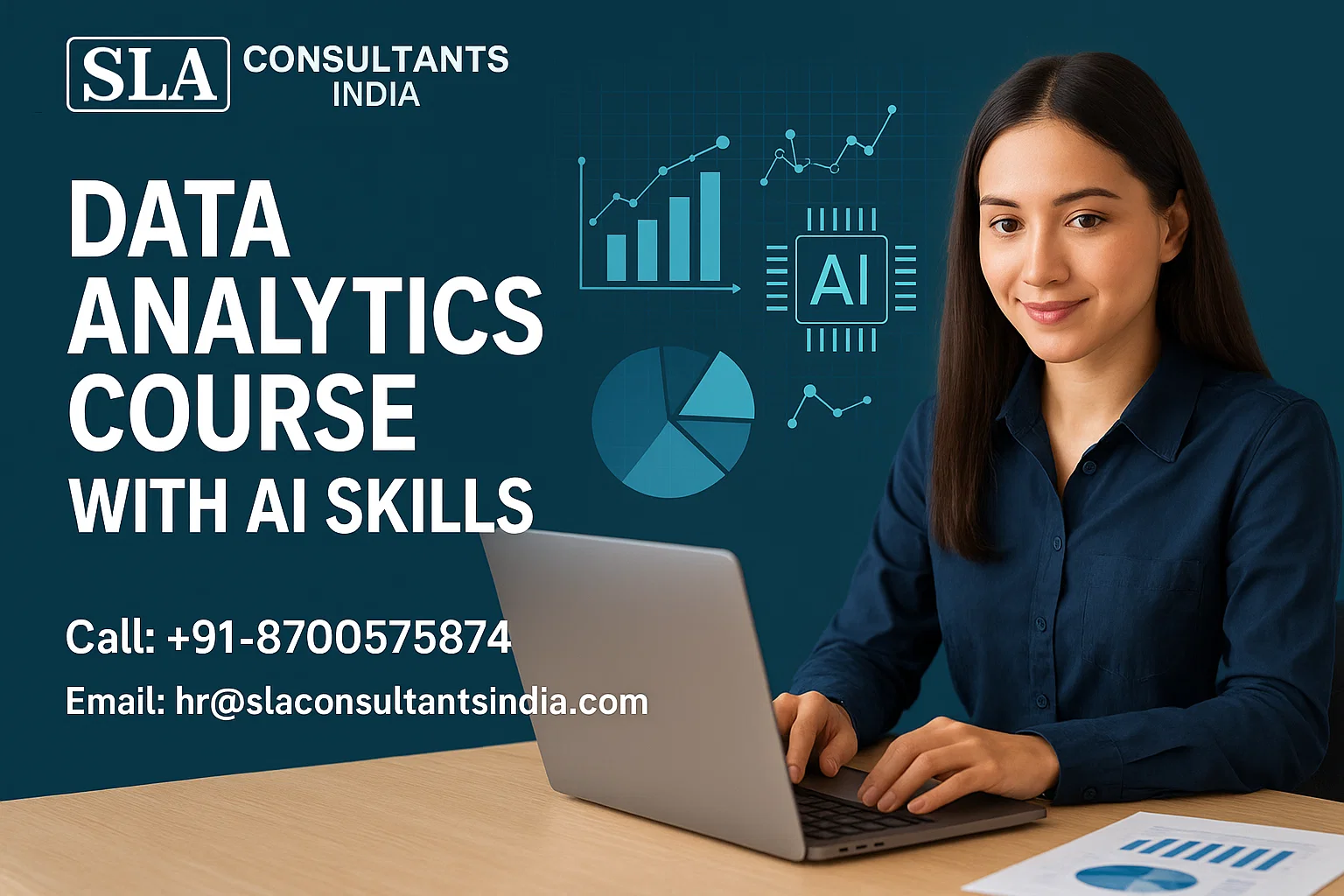 Best Data Analyst Course in Noida, Sector 5, Free Business Analytics with AI by SLA Consultants Noida, Update Skills for 2026 Jobs, “Best Institute in Noida”