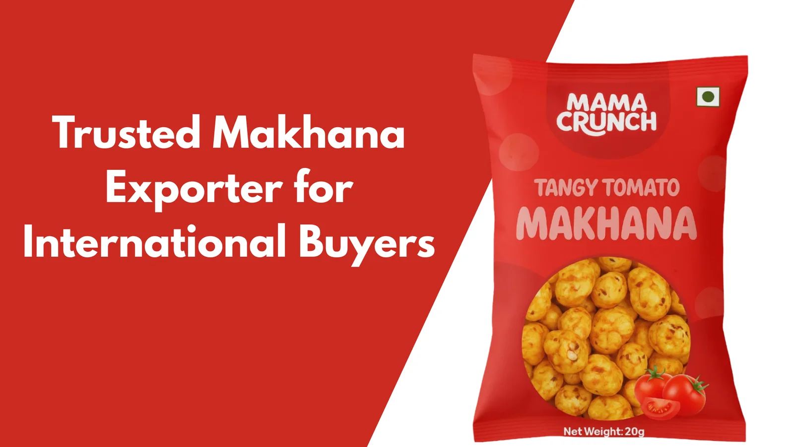 Best Makhana exporter from India – mamacrunchglobal