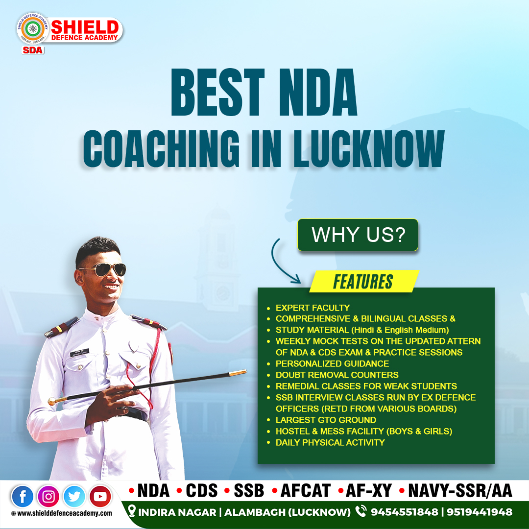 Best NDA coaching in Lucknow : Enroll now
