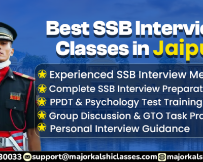 Best-SSB-Interview-Coaching-In-JAIPUR