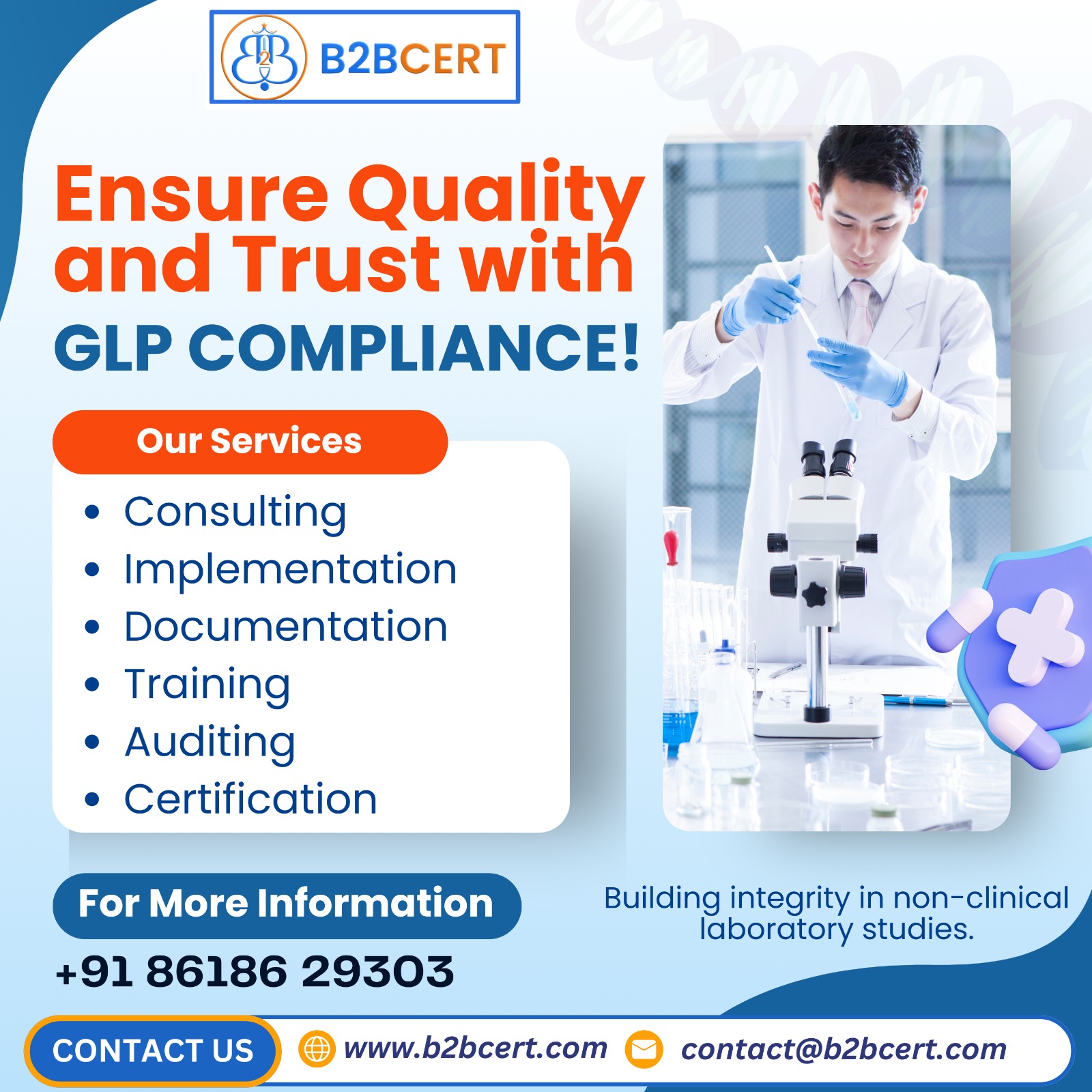 GMP Certification & Consulting Services in Hyderabad | B2BCERT