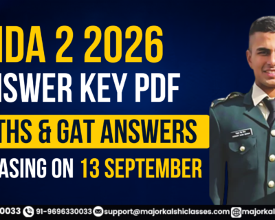 NDA-2-2026-Answer-Key-PDF-Releasing-on-13-September