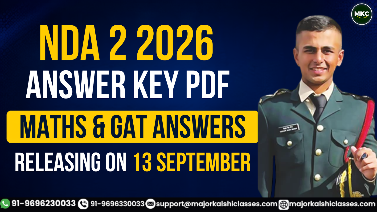 NDA 2 Maths Answer Key 2026 PDF: Download All Sets with Answers